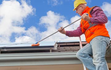 Crosland Moor soft wash roof cleaning